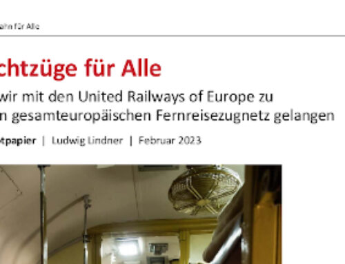 United Railways of Europe: gesamteuropäisches Nachtzugnetz ist möglich und nötig
