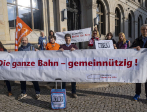 Keine halben Sachen – die ganze Bahn muss gemeinnützig werden